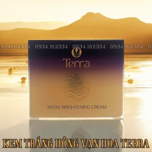 KEM TRẮNG HỒNG VẠN HOA TERRA