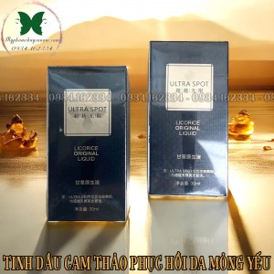 TINH DẦU CAM THẢO PHỤC HỒI - DÀY DA - GIẢM ĐỎ ULTRA SPOT